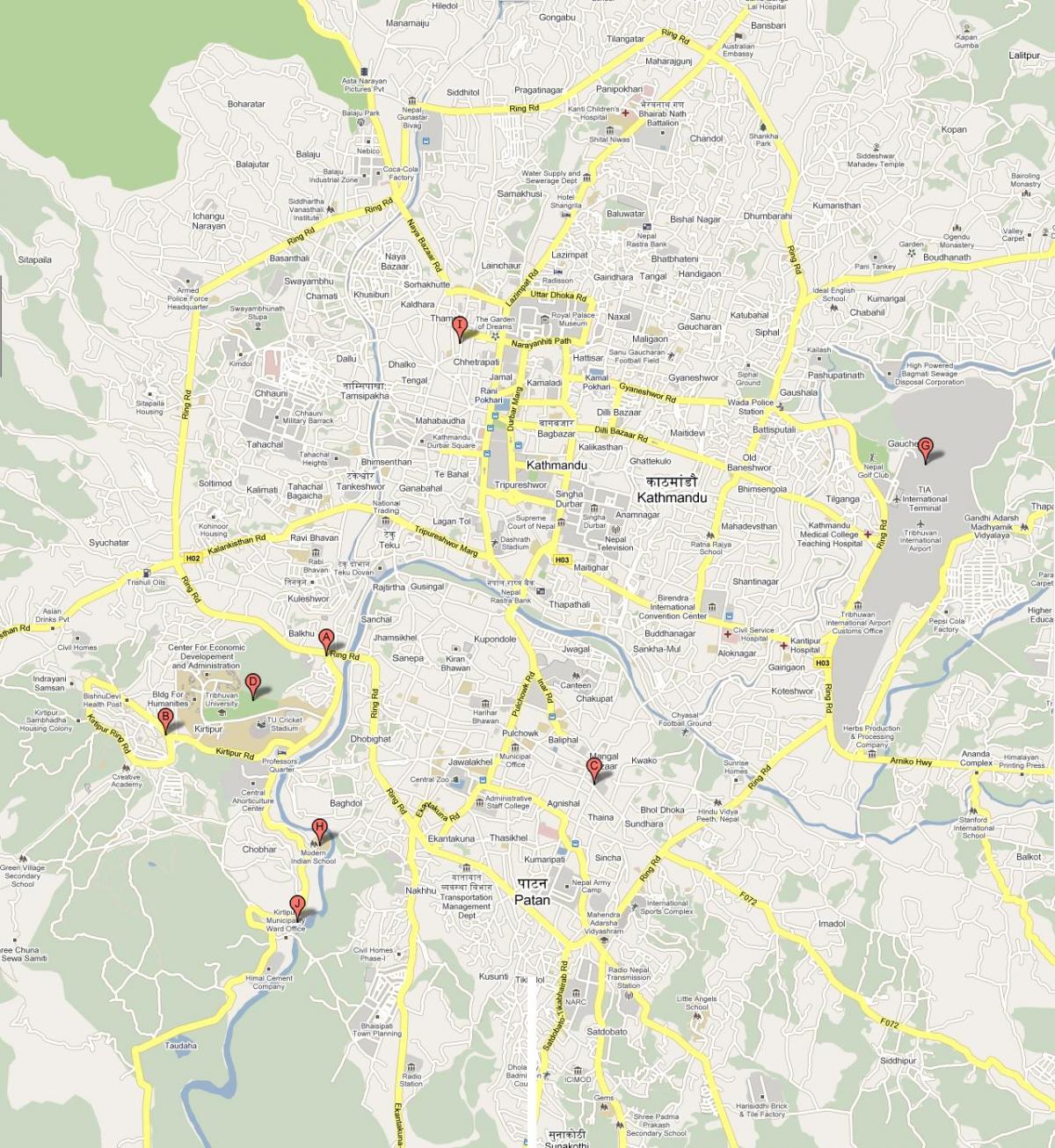 Karte ktm nepāla