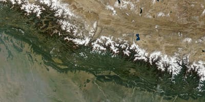 Karte satelītu dzīvot nepālā